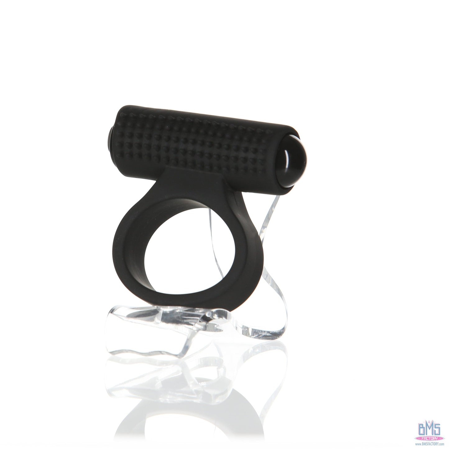 PowerBullet – Cosmic Ring – Vibrating Cock Ring – Black