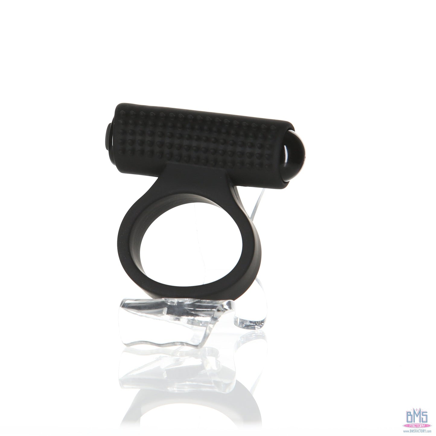 PowerBullet – Cosmic Ring – Vibrating Cock Ring – Black