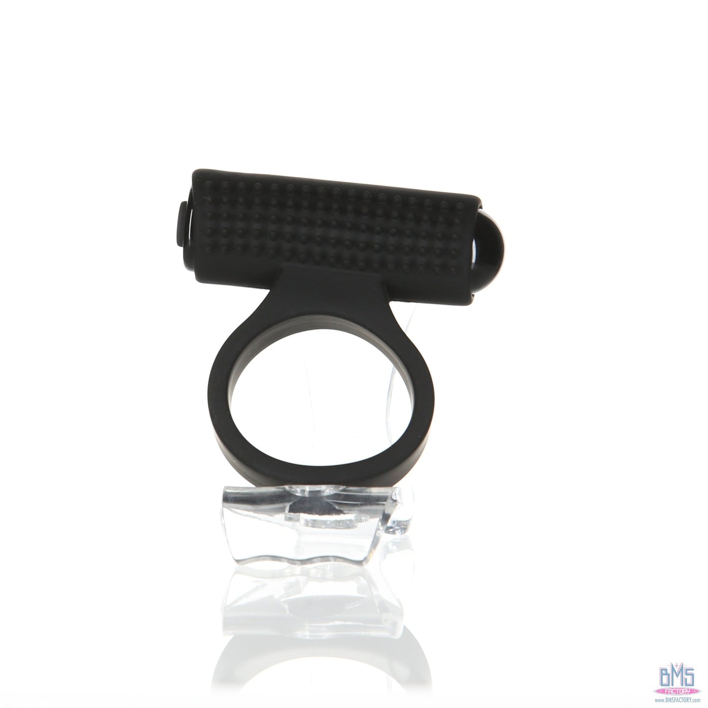 PowerBullet – Cosmic Ring – Vibrating Cock Ring – Black