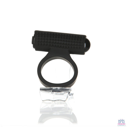 PowerBullet – Cosmic Ring – Vibrating Cock Ring – Black