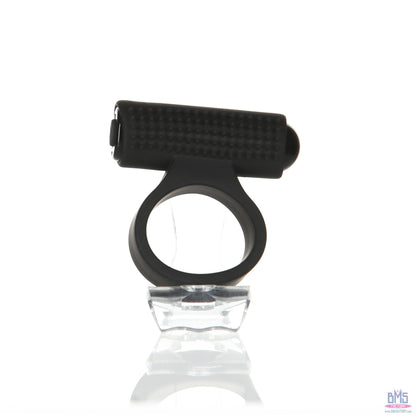 PowerBullet – Cosmic Ring – Vibrating Cock Ring – Black