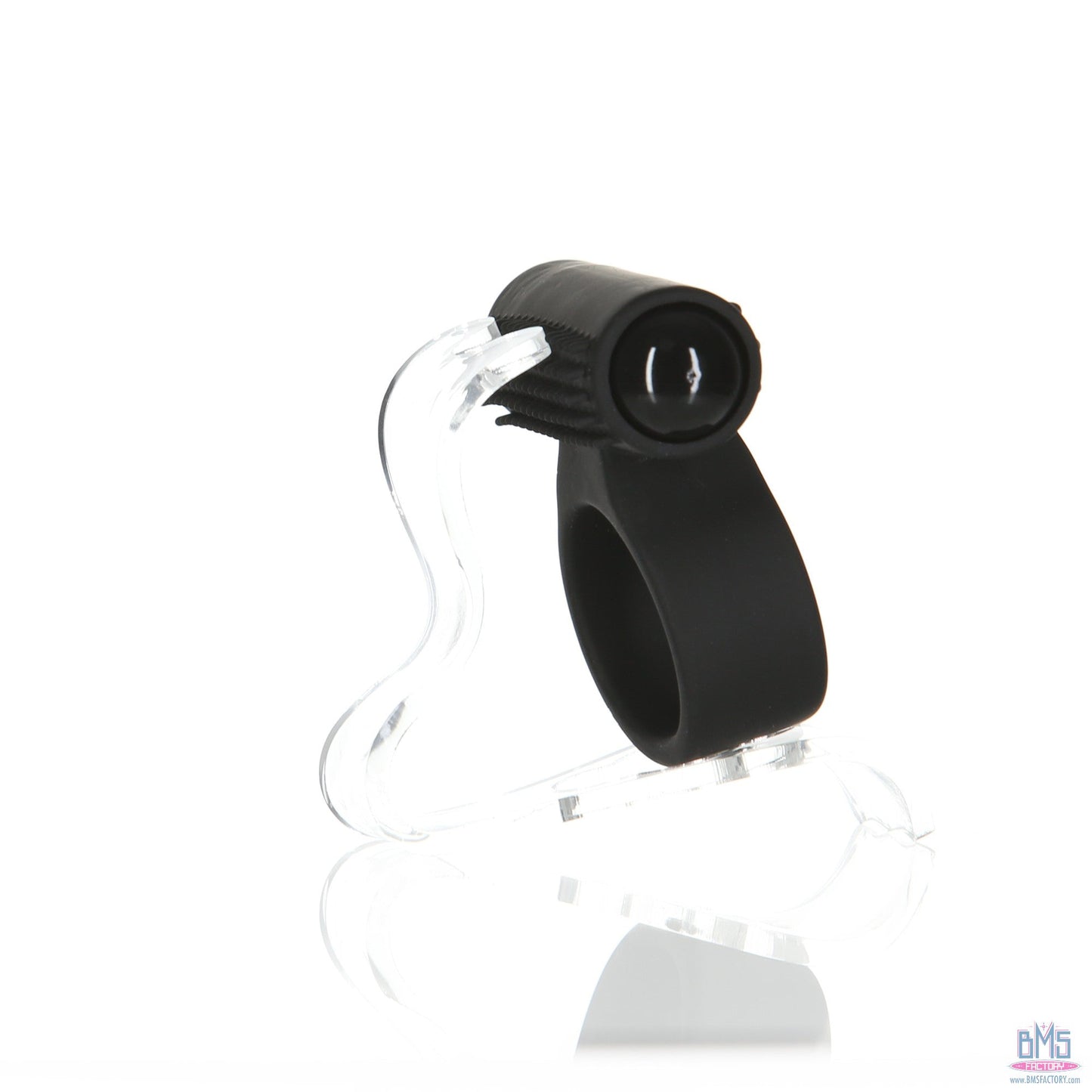PowerBullet – Cosmic Ring – Vibrating Cock Ring – Black