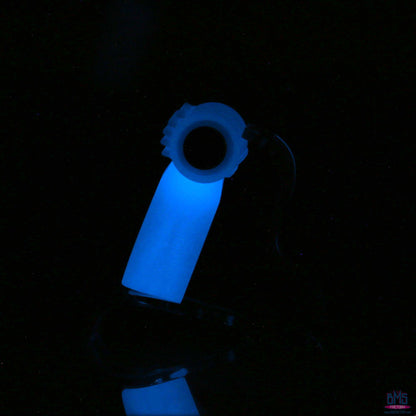 PowerBullet – Cosmic Ring – Vibrating Cock Ring – Glow-in-the-Dark Blue