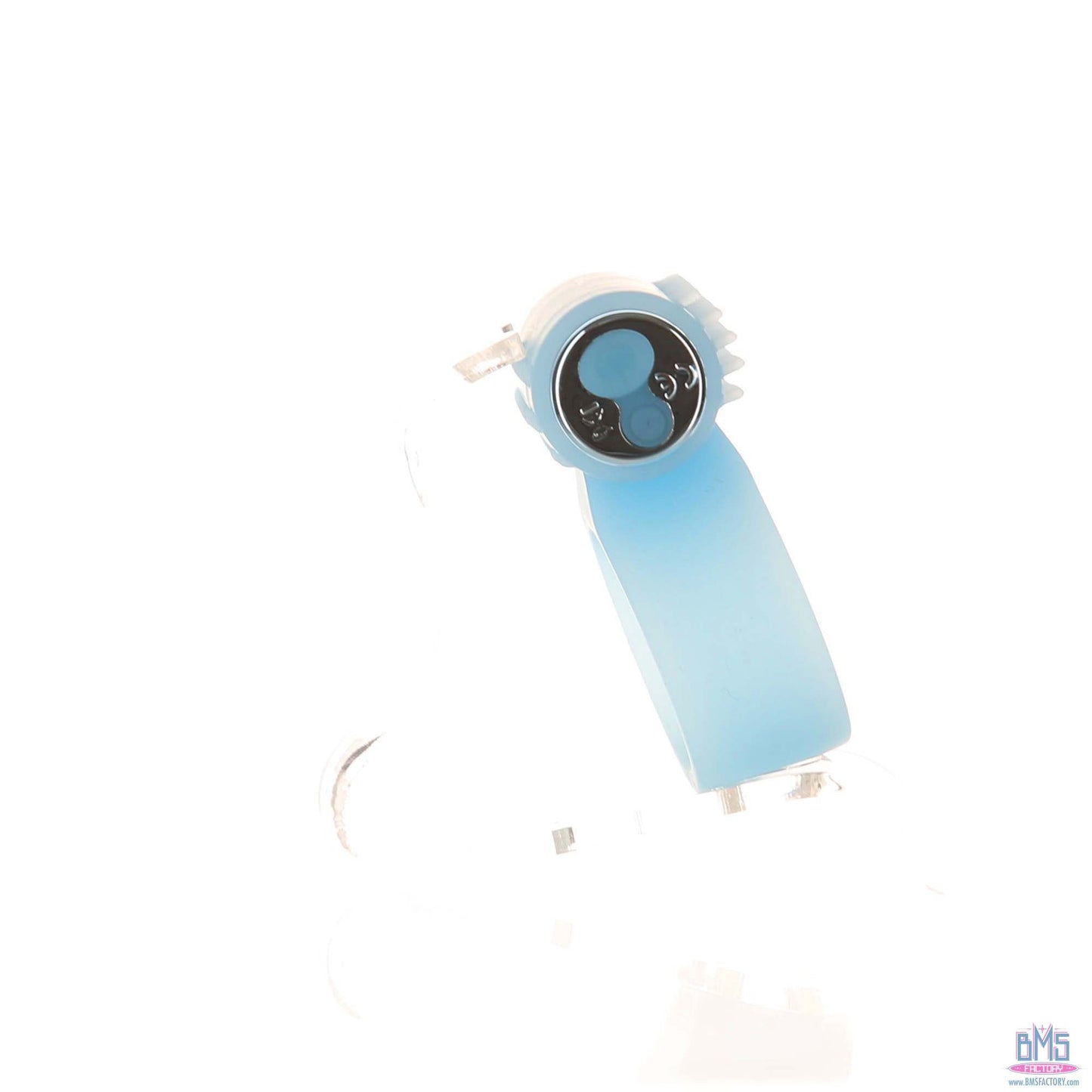 PowerBullet – Cosmic Ring – Vibrating Cock Ring – Glow-in-the-Dark Blue