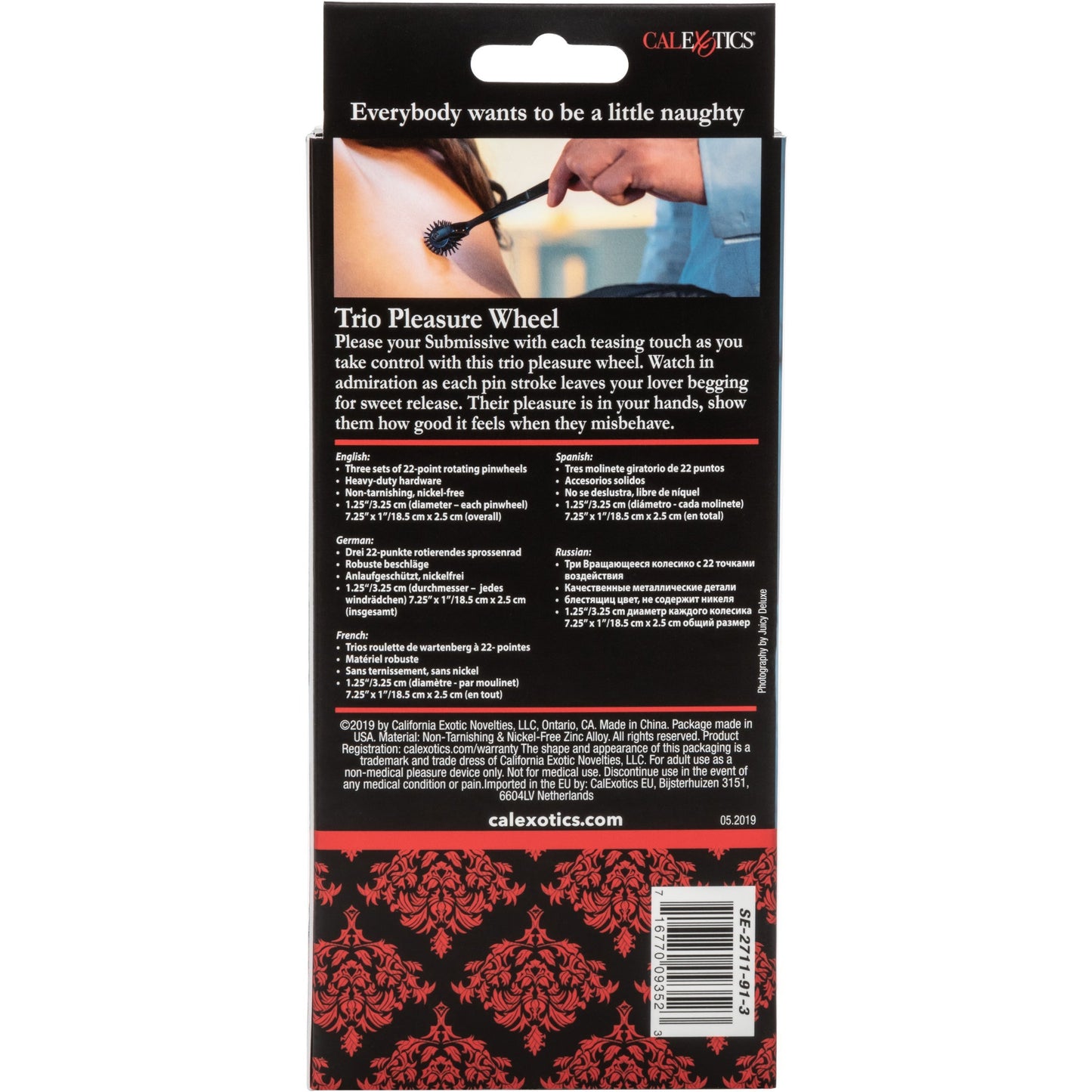 CalExotics® Scandal – Trio Pleasure Wheel