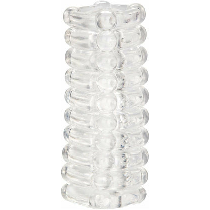 CalExotics® Ribbed Stroker - Clear