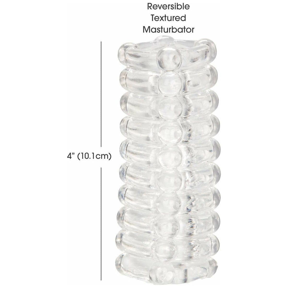 CalExotics® Ribbed Stroker - Clear