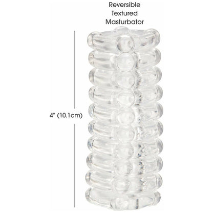 CalExotics® Ribbed Stroker - Clear