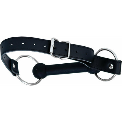 Punishment Black Dog Bone Ball Gag