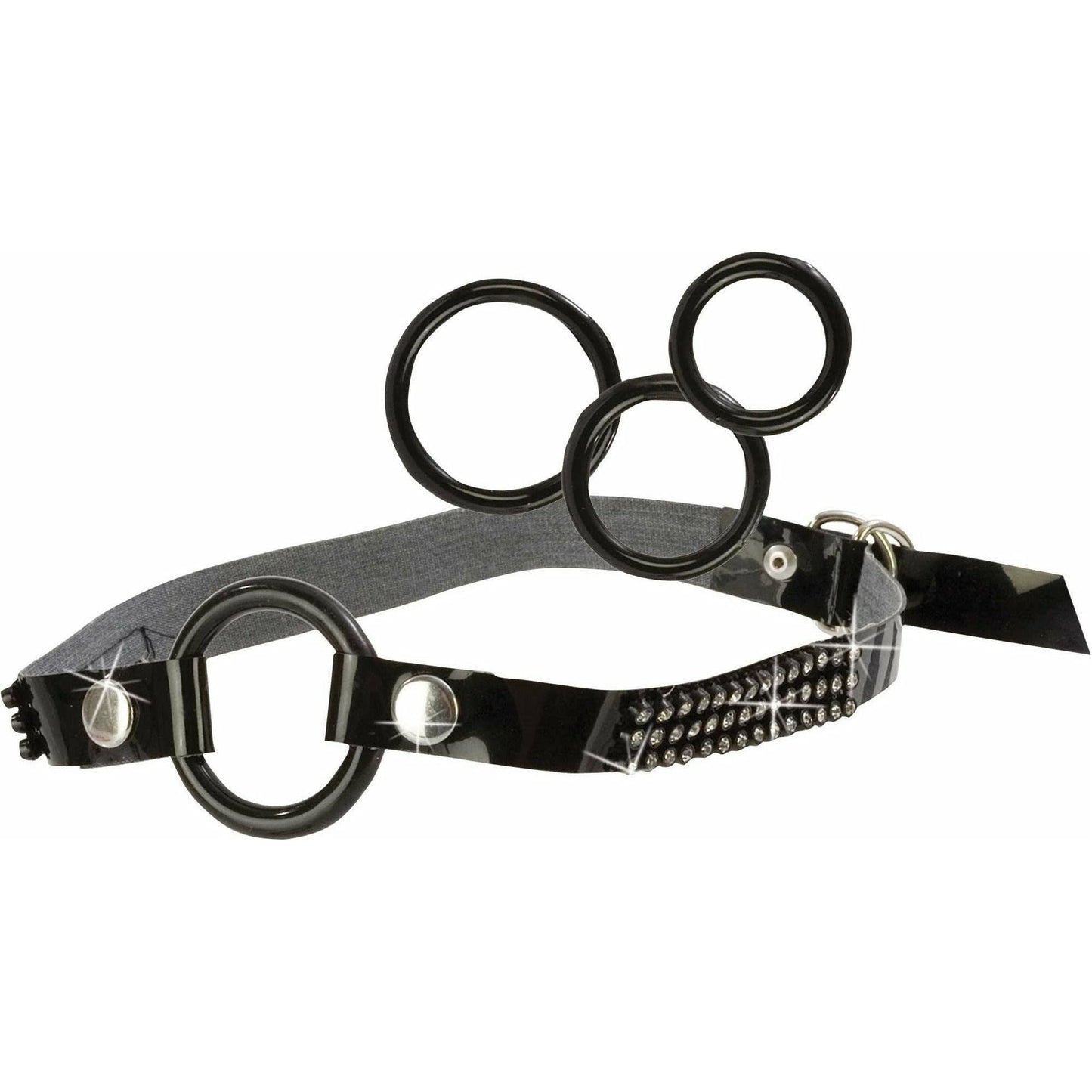 CalExotics® Bound by Diamonds - Open Ring Gag