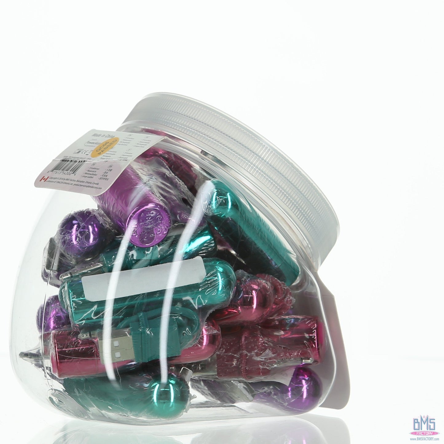 PowerBullet Rechargeable Power Bullet Bowl - Display of 12