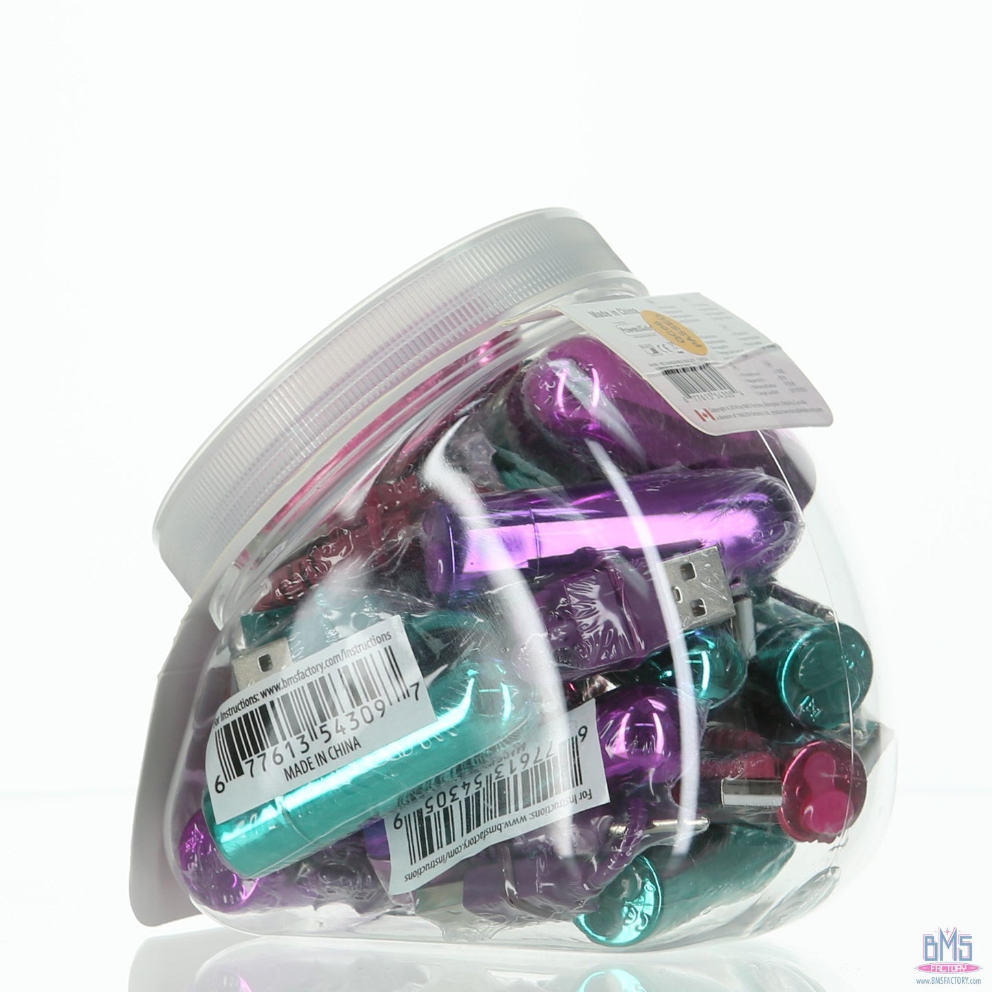 PowerBullet Rechargeable Power Bullet Bowl - Display of 12