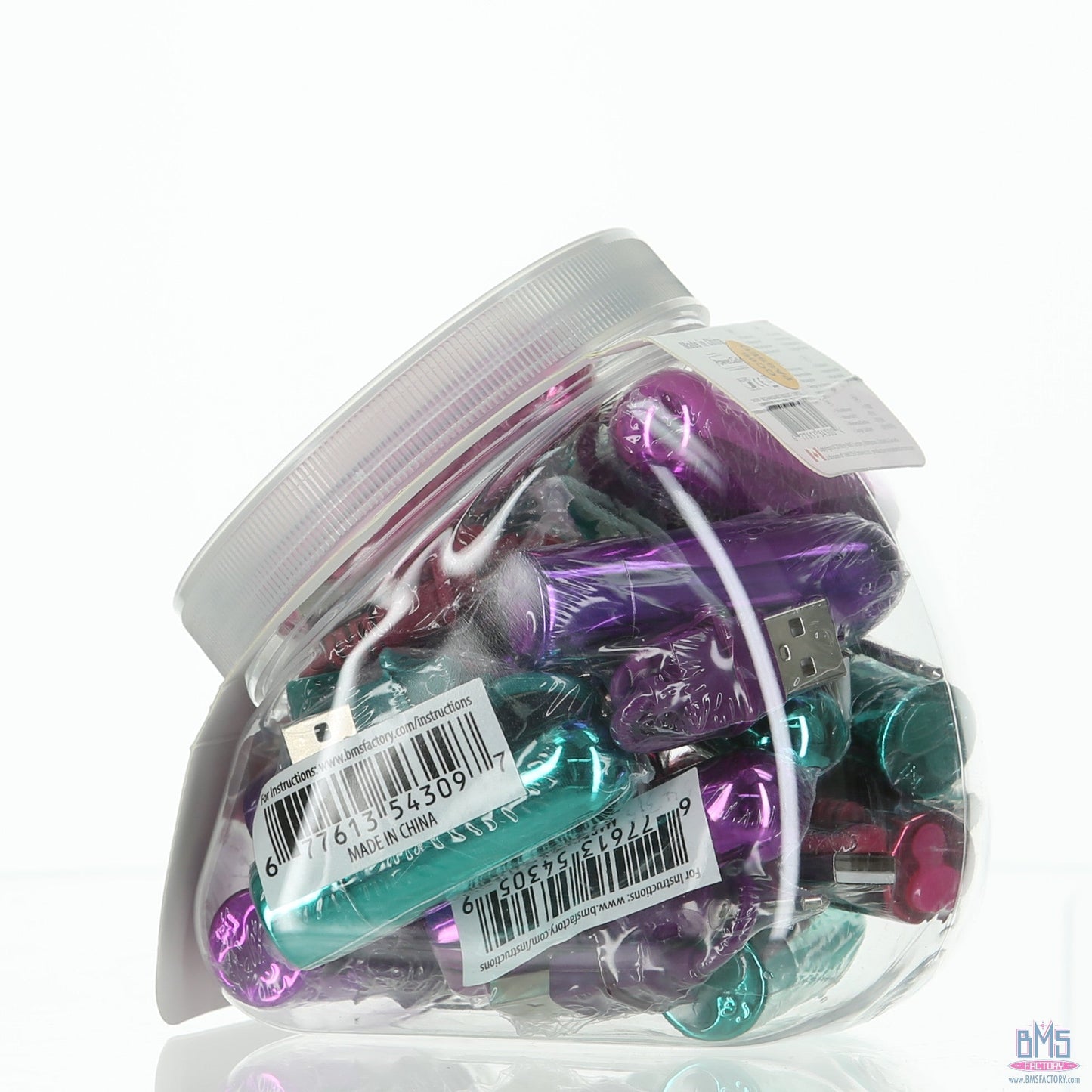 PowerBullet Rechargeable Power Bullet Bowl - Display of 12