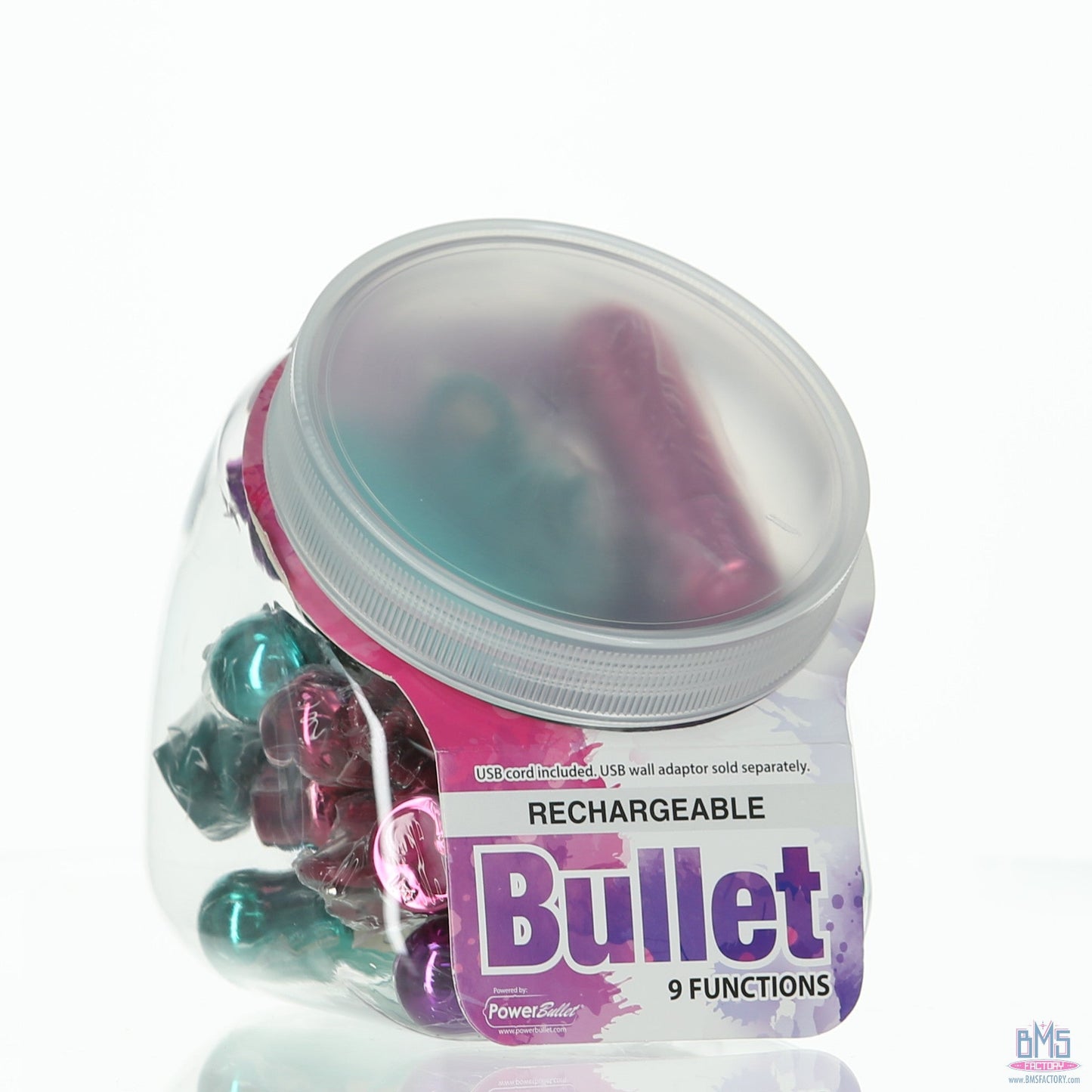 PowerBullet Rechargeable Power Bullet Bowl - Display of 12