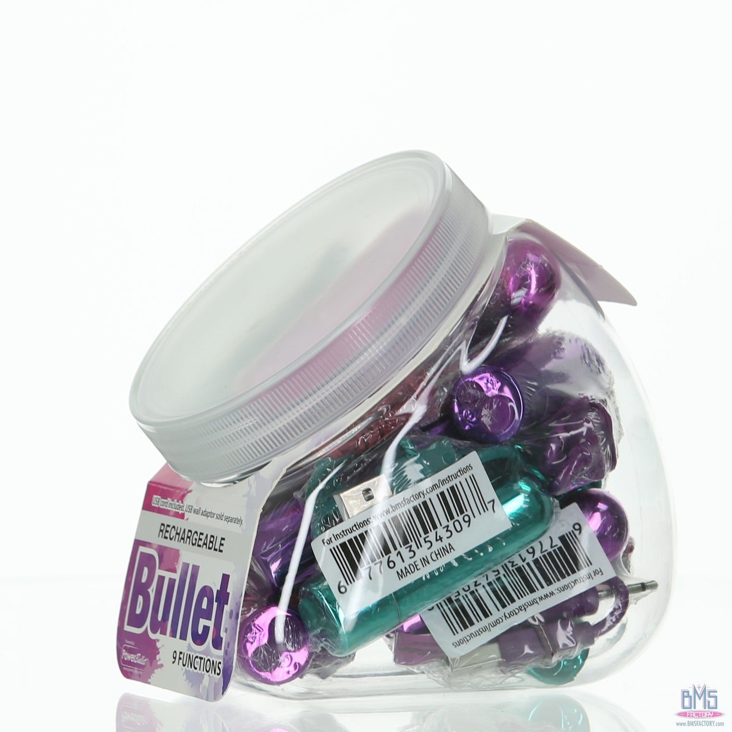 PowerBullet Rechargeable Power Bullet Bowl - Display of 12