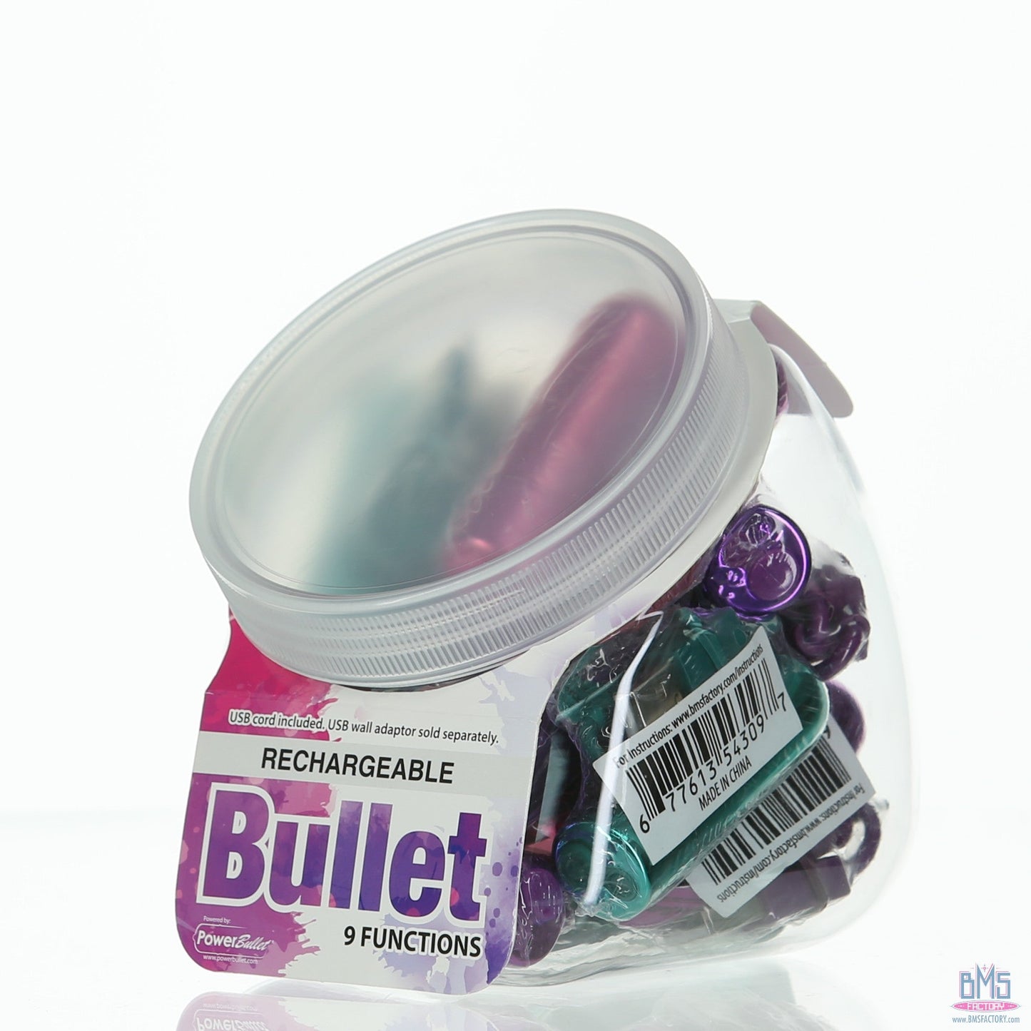 PowerBullet Rechargeable Power Bullet Bowl - Display of 12