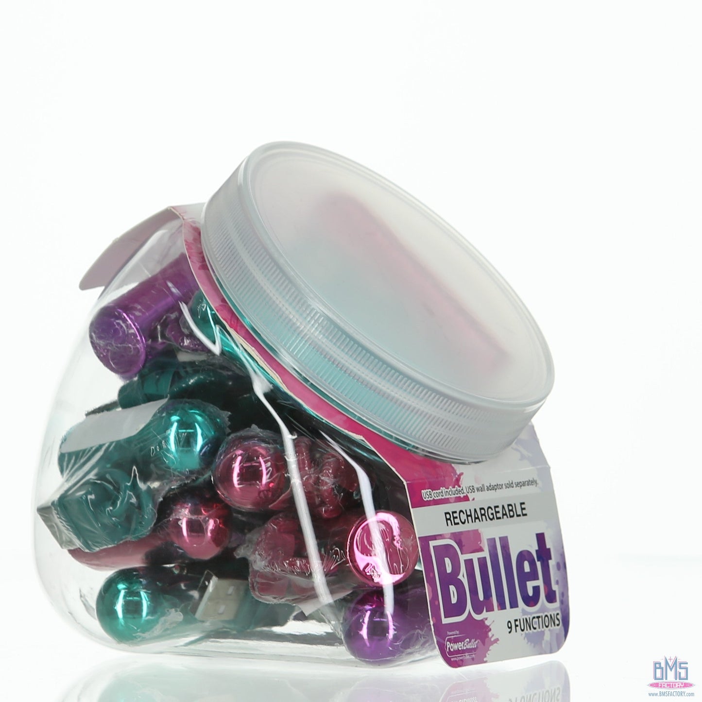 PowerBullet Rechargeable Power Bullet Bowl - Display of 12