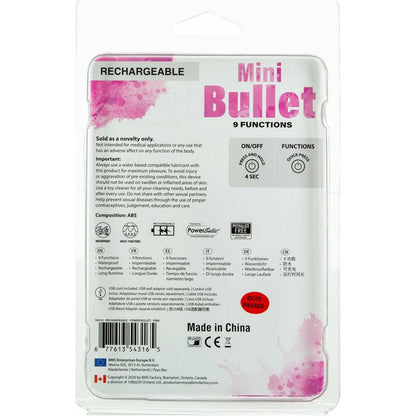 PowerBullet Rechargeable Mini Power Bullet – Clamshell - Pink