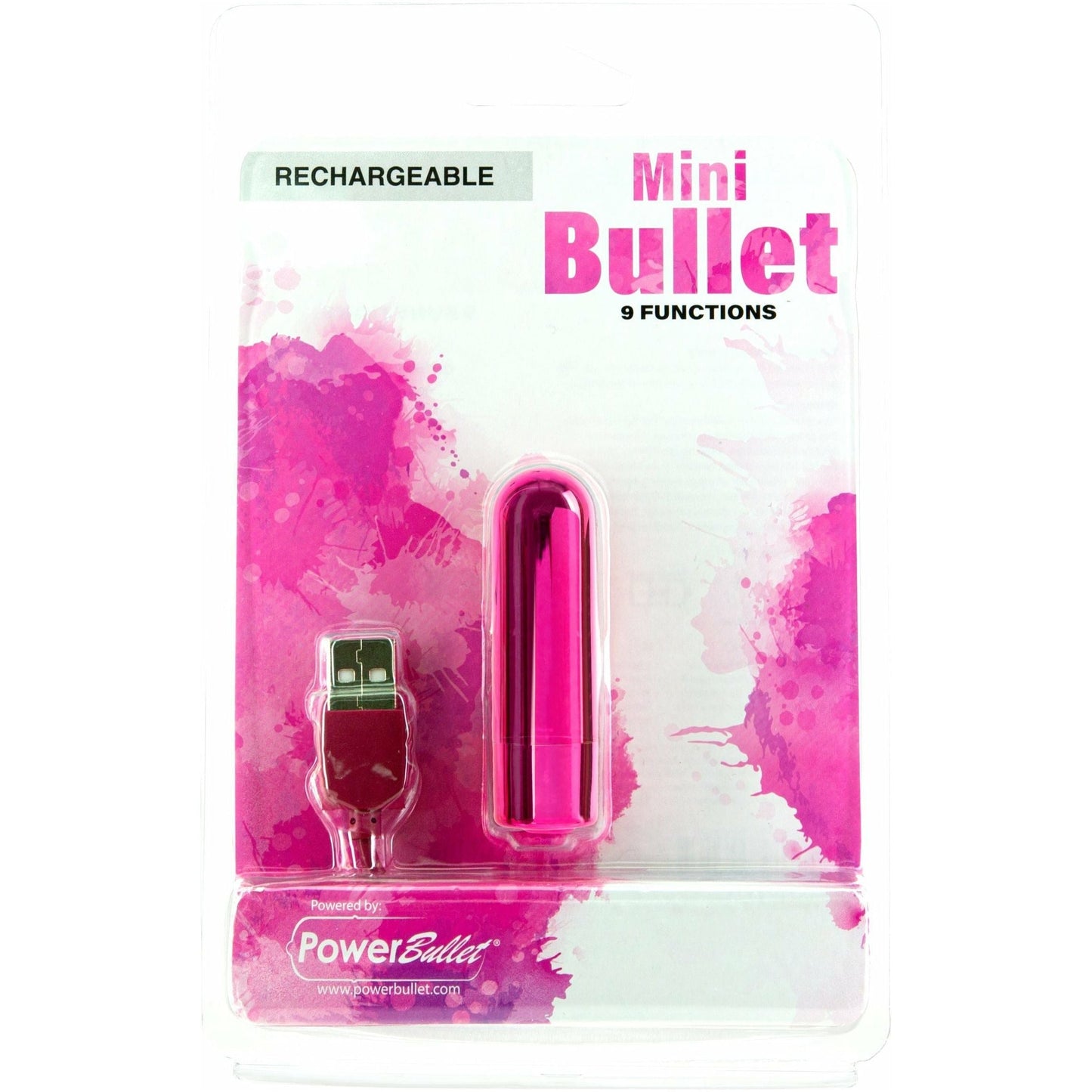 PowerBullet Rechargeable Mini Power Bullet – Clamshell - Pink