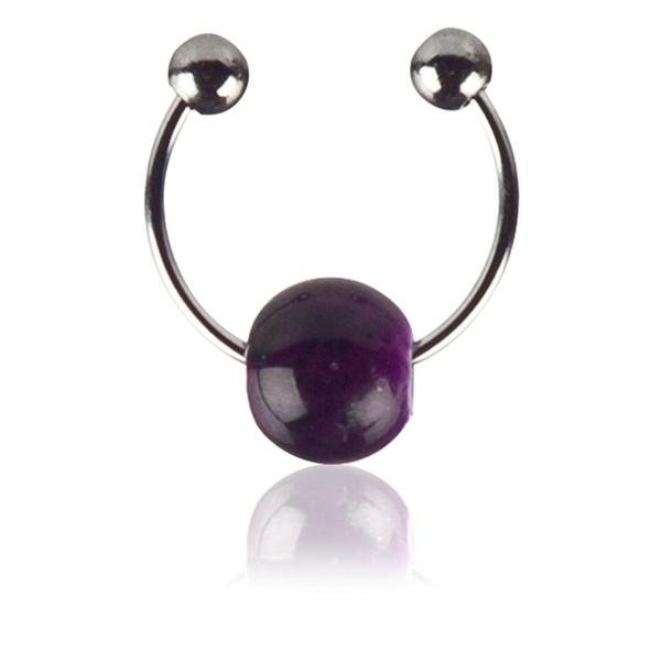 CalExotics® Purple Chain Nipple Clamps