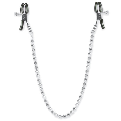 CalExotics® Silver Beaded Nipple Clamps
