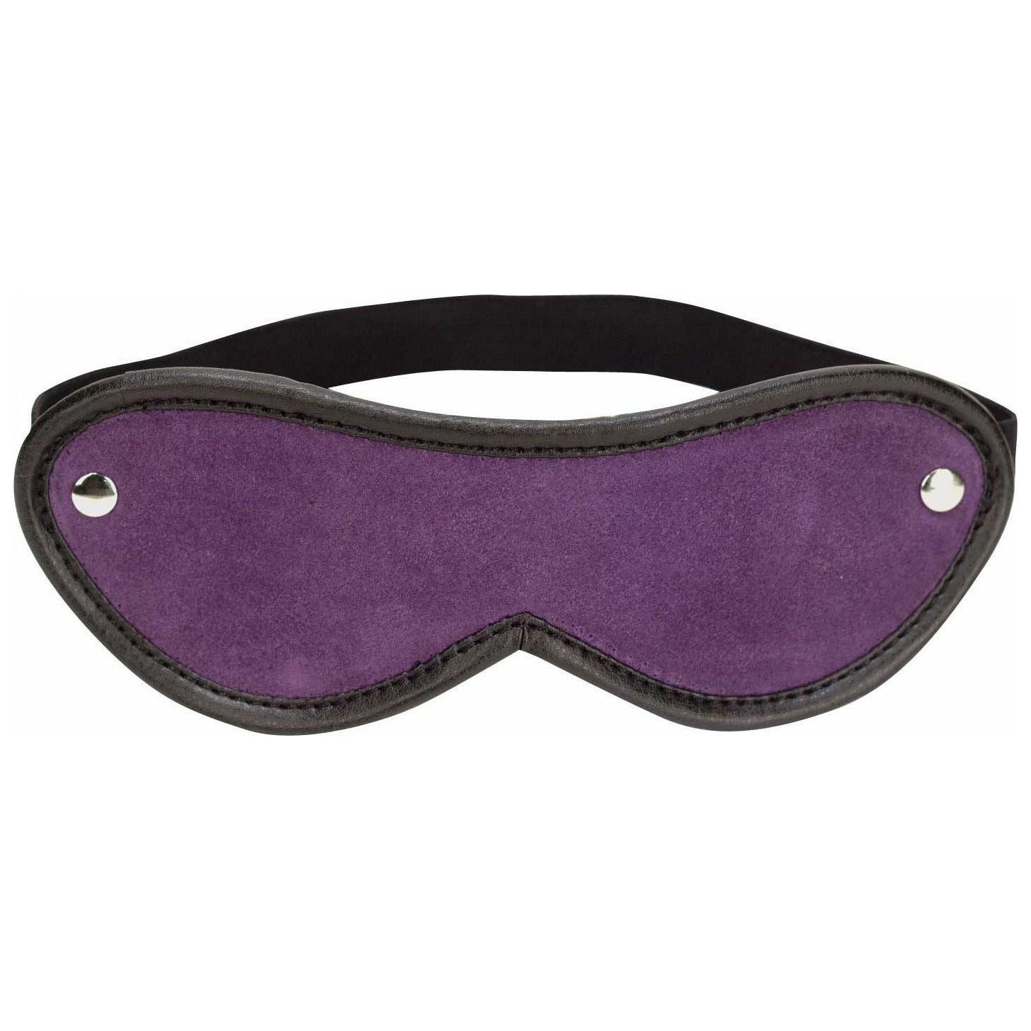 Punishment Purple Suede Bondage Mask