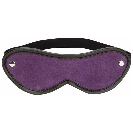 Punishment Purple Suede Bondage Mask