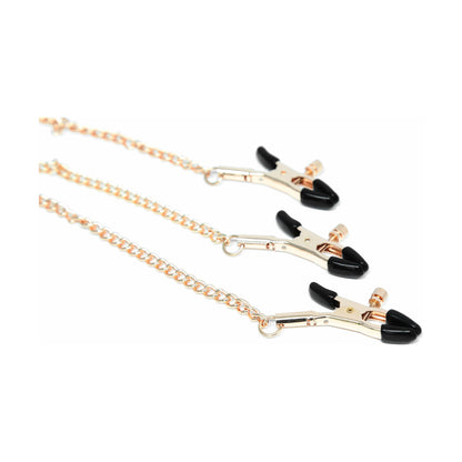 CalExotics® Entice Accessories Triple Intimate Clamps