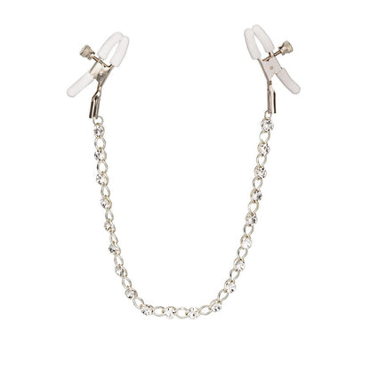 CalExotics® Nipple Play - Crystal Chain Clamps