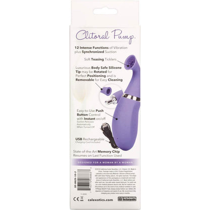 CalExotics® Rechargeable Clitoral Pump