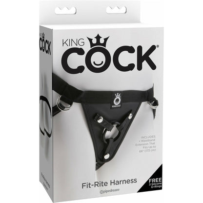 Pipedream Products King Cock Fit-Rite Harness