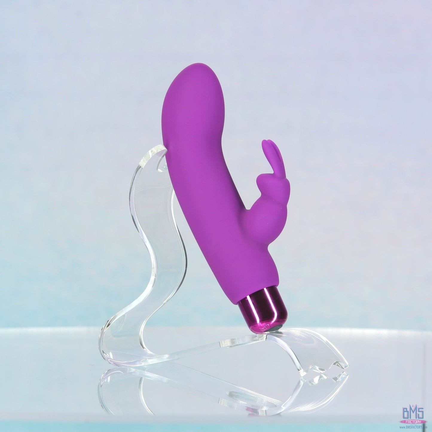 PowerBullet - Alice’s Bunny – Rechargeable Bullet with Removable Rabbit Sleeve – Purple