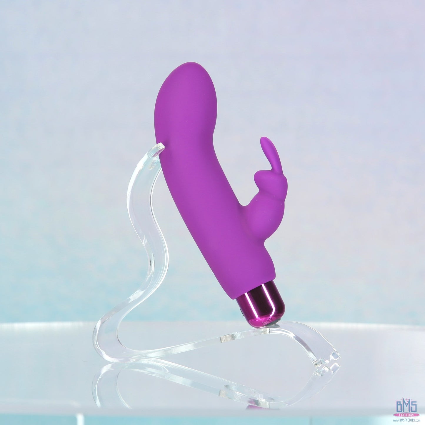 PowerBullet - Alice’s Bunny – Rechargeable Bullet with Removable Rabbit Sleeve – Purple
