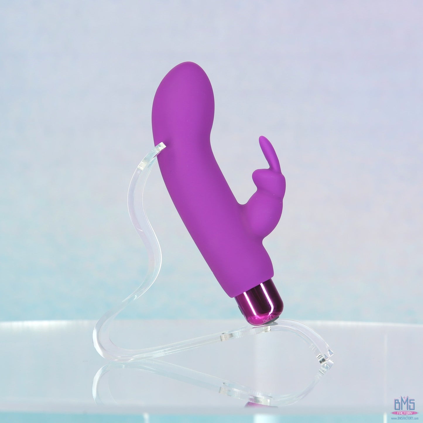 PowerBullet - Alice’s Bunny – Rechargeable Bullet with Removable Rabbit Sleeve – Purple