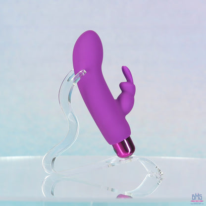 PowerBullet - Alice’s Bunny – Rechargeable Bullet with Removable Rabbit Sleeve – Purple