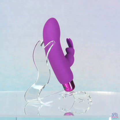 PowerBullet - Alice’s Bunny – Rechargeable Bullet with Removable Rabbit Sleeve – Purple