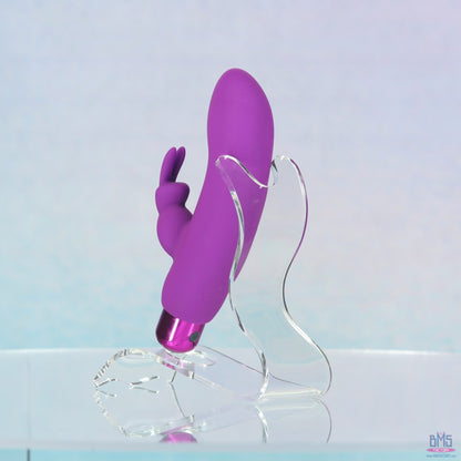 PowerBullet - Alice’s Bunny – Rechargeable Bullet with Removable Rabbit Sleeve – Purple