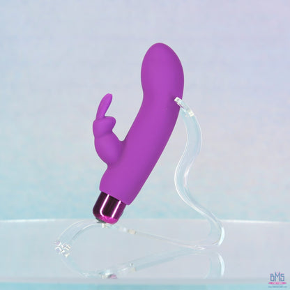 PowerBullet - Alice’s Bunny – Rechargeable Bullet with Removable Rabbit Sleeve – Purple