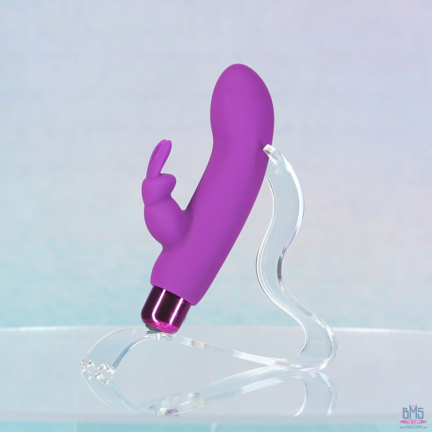 PowerBullet - Alice’s Bunny – Rechargeable Bullet with Removable Rabbit Sleeve – Purple