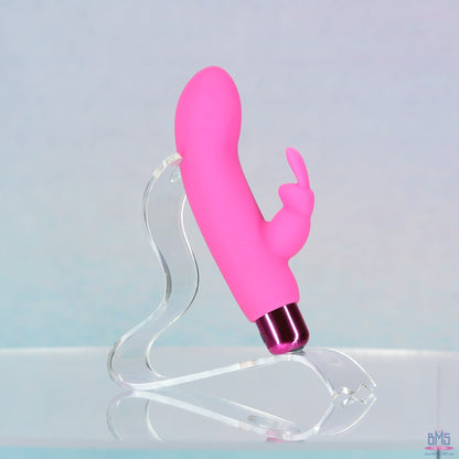 PowerBullet - Alice’s Bunny – Rechargeable Bullet with Removable Rabbit Sleeve – Pink