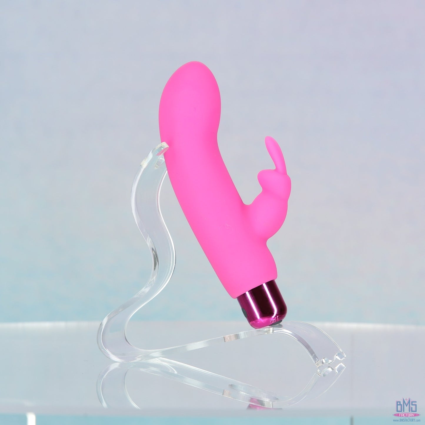 PowerBullet - Alice’s Bunny – Rechargeable Bullet with Removable Rabbit Sleeve – Pink