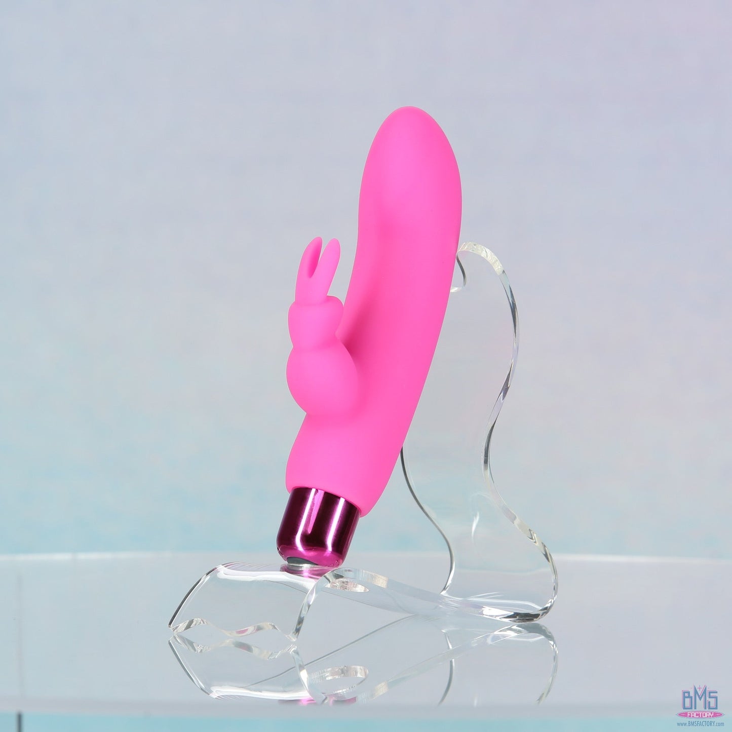 PowerBullet - Alice’s Bunny – Rechargeable Bullet with Removable Rabbit Sleeve – Pink