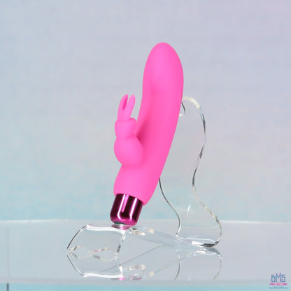 PowerBullet - Alice’s Bunny – Rechargeable Bullet with Removable Rabbit Sleeve – Pink