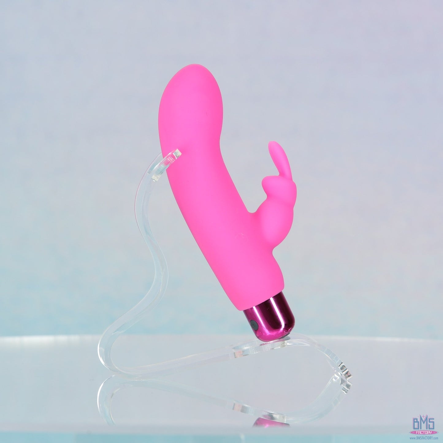 PowerBullet - Alice’s Bunny – Rechargeable Bullet with Removable Rabbit Sleeve – Pink