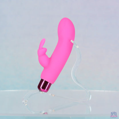 PowerBullet - Alice’s Bunny – Rechargeable Bullet with Removable Rabbit Sleeve – Pink