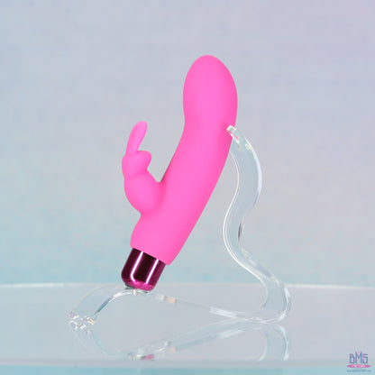 PowerBullet - Alice’s Bunny – Rechargeable Bullet with Removable Rabbit Sleeve – Pink