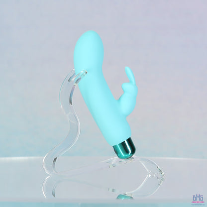 PowerBullet - Alice’s Bunny – Rechargeable Bullet with Removable Rabbit Sleeve – Teal