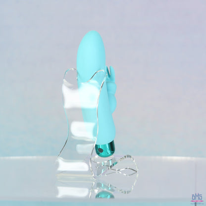 PowerBullet - Alice’s Bunny – Rechargeable Bullet with Removable Rabbit Sleeve – Teal