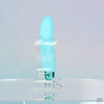 PowerBullet - Alice’s Bunny – Rechargeable Bullet with Removable Rabbit Sleeve – Teal