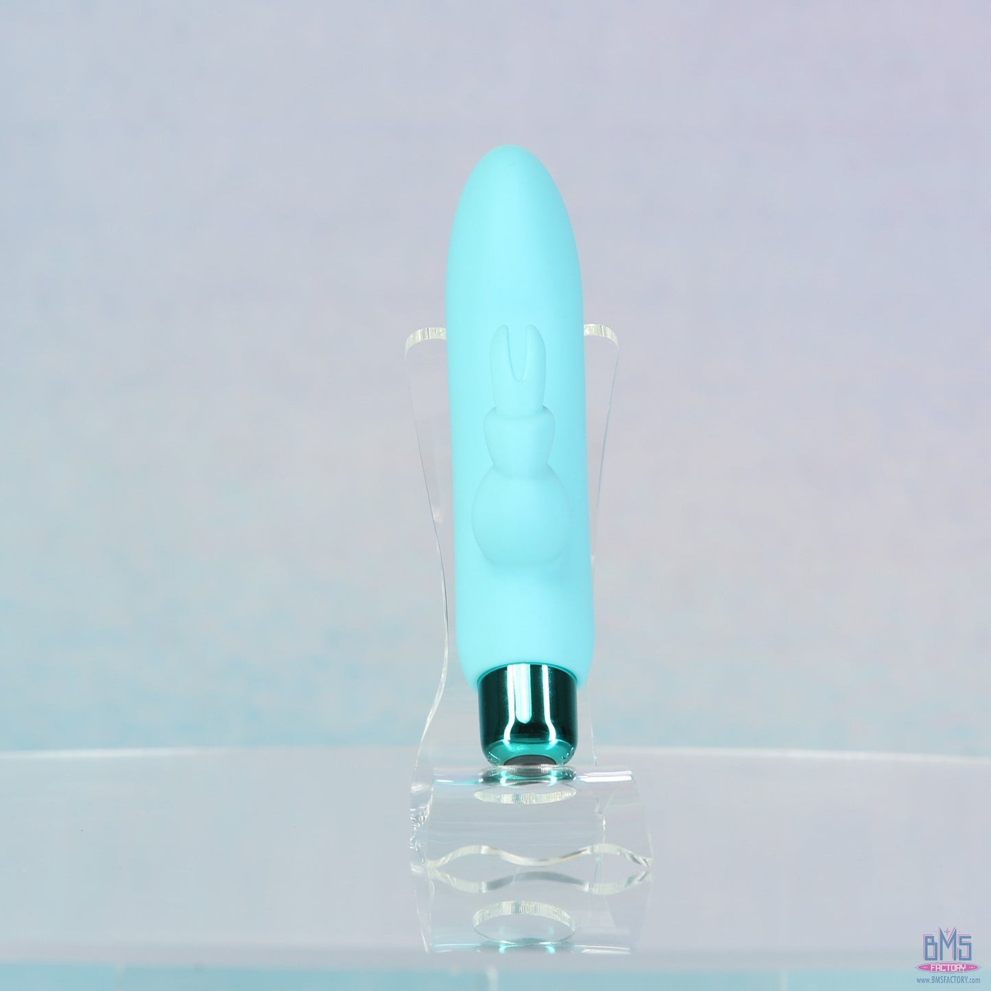 PowerBullet - Alice’s Bunny – Rechargeable Bullet with Removable Rabbit Sleeve – Teal